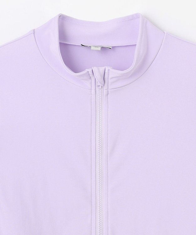 ANY KIDS 裾フリル　ラッシュガード ラベンダー