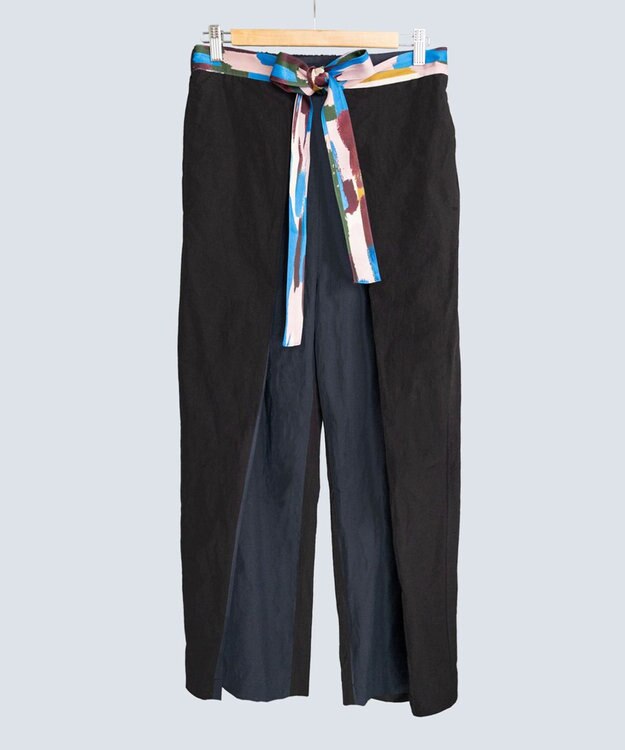 COQ 2WAY KNOT COTTON 前後2WAYパンツ ネイビー