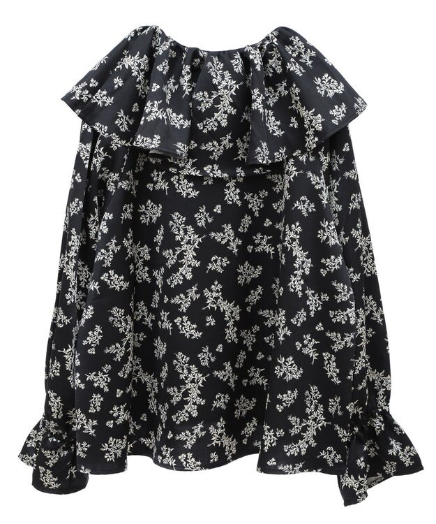 CRAFT STANDARD BOUTIQUE フリル衿ブラウス Flower