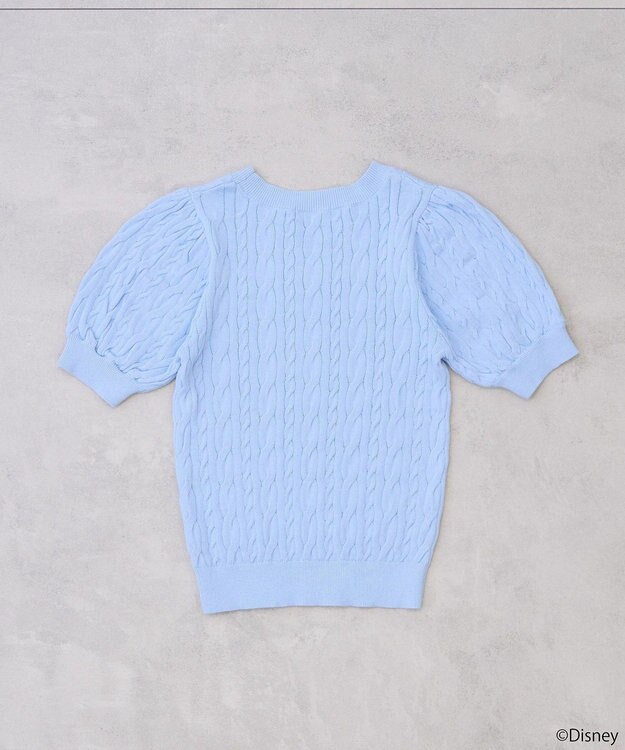 earth music&ecology Ｄｉｓｎｅｙ×Ｓｅｉｊｉ　Ｍａｔｓｕｍｏｔｏ刺繍ニット Sax