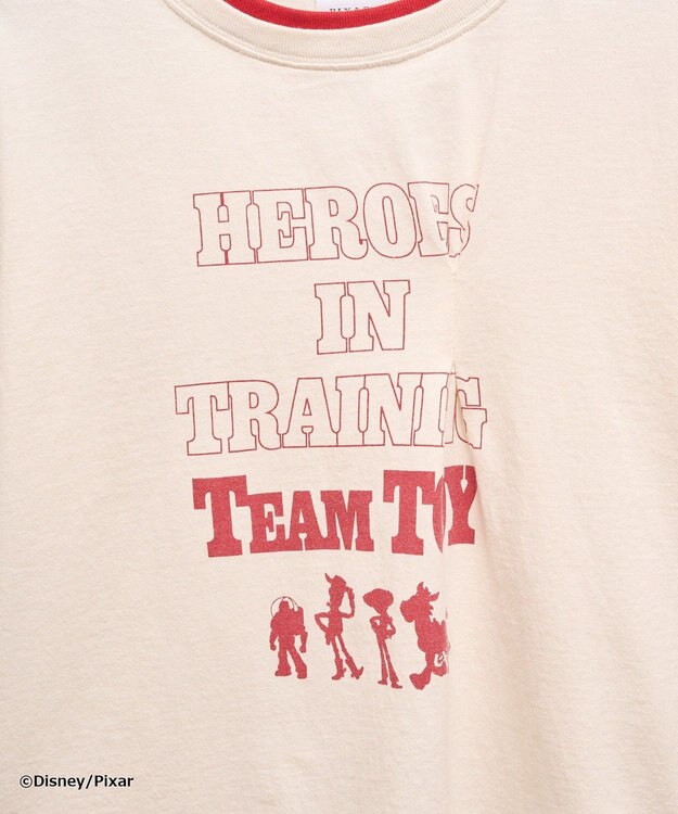 AMERICAN HOLIC 【TOY STORY】リメイク風グラフィックTシャツ Ivory