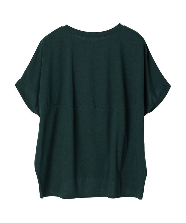 Green Parks 接触冷感半袖コクーンゆるプルオーバー Green