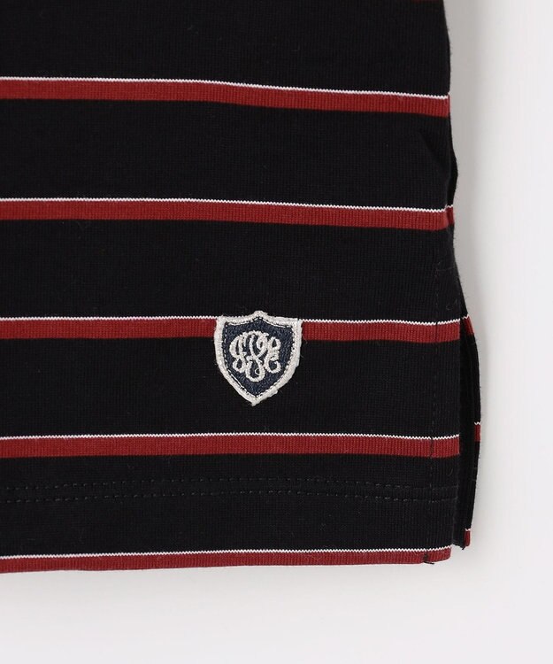 J.PRESS LADIES バスクボーダー カットソー ネイビーボーダー系