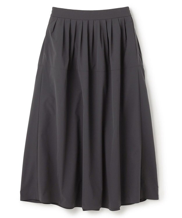 UNFILO L FINE MOVE タックスカート [WEB限定]チャコール