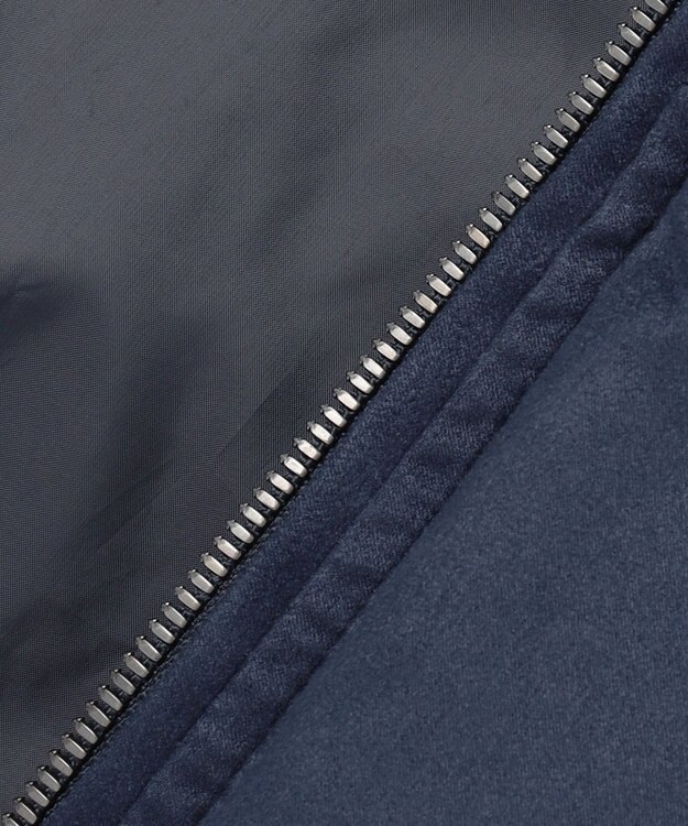 JOSEPH HOMME コマスエード　ダウンベスト ネイビー系