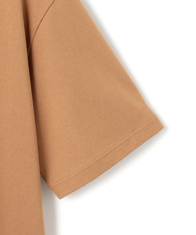 23区 S 【洗える】JANE PACKERコラボ フラワー刺繍 Tシャツ キャメル系