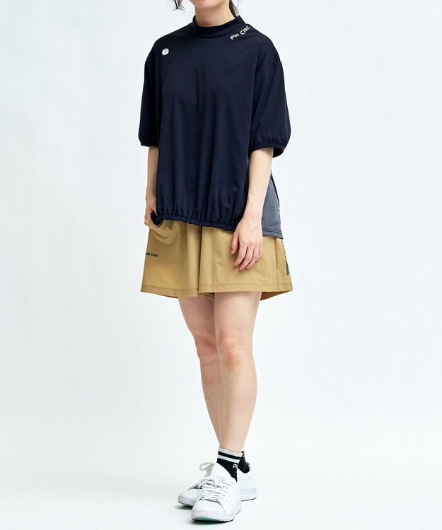PW CIRCULUS 【WOMEN】ギャザリングショーツ ゴルフウェア レディース ベージュ系