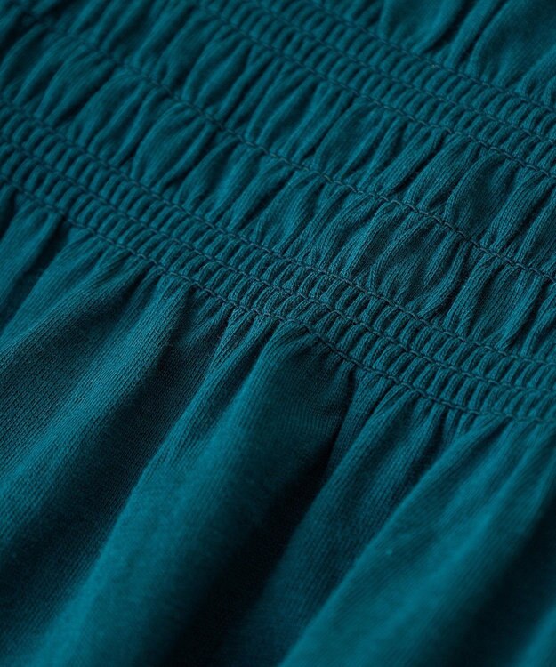 AMERICAN HOLIC シャーリング半袖フレアプルオーバー Green