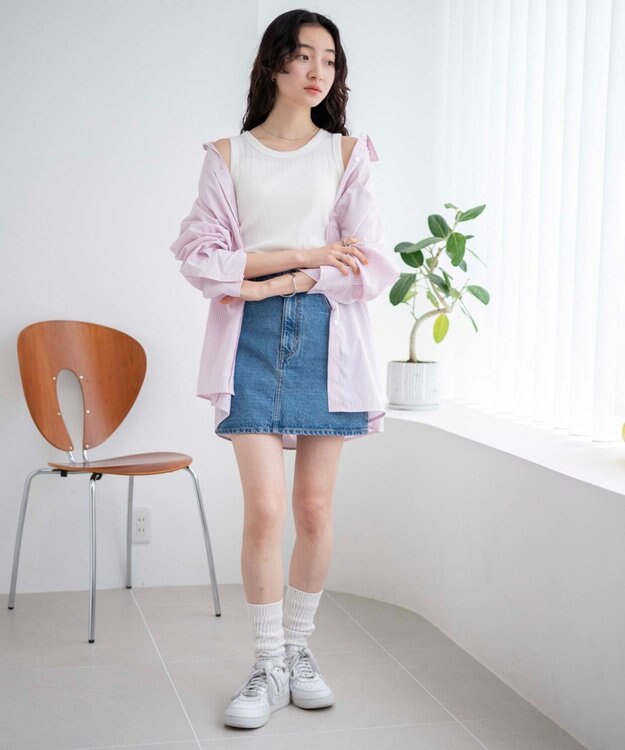 WEGO シンプルタンク ホワイト