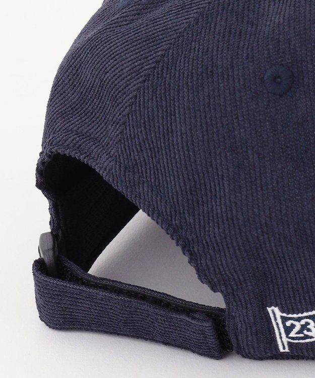 23区GOLF 【UNISEX】コーデュロイ キャップ ネイビー系