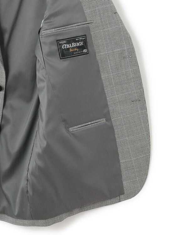 J.PRESS MEN 【WEB・一部店舗限定】マイクロハウンドトゥース ジヤケット ブラック系8