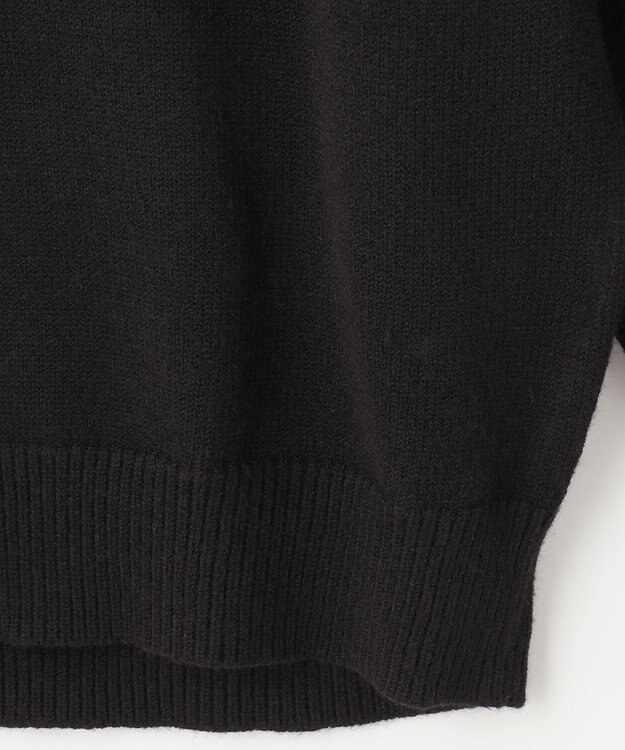 Feroux パール×ビジュー ニット ブラック系