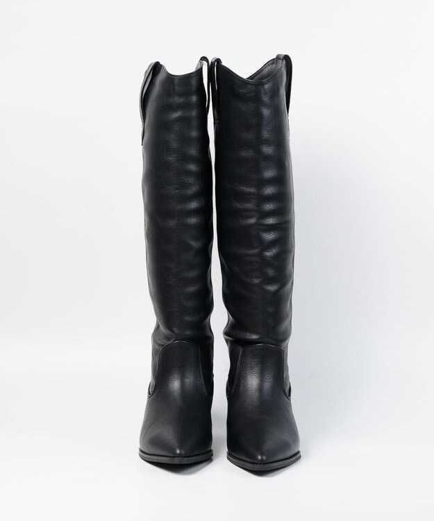 BONTRE 【MIONOTIS/ミオノティス】ウエスタンロングブーツ/710B ブラック