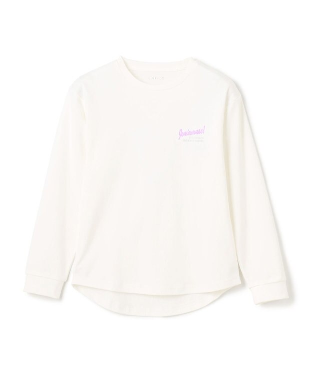 UNFILO 【110-150cm】選べるアソート ロゴロンT(UNISEX) [プリントロゴ]オフ