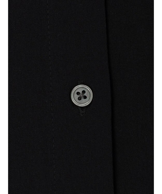 CRAFT STANDARD BOUTIQUE レーヨンデシンバンドカラーワンピース Black