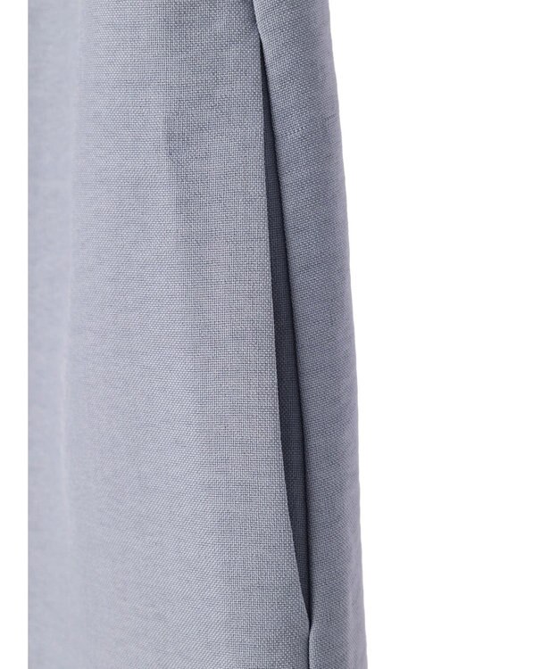 earth music&ecology ロングジレ Grayish Blue