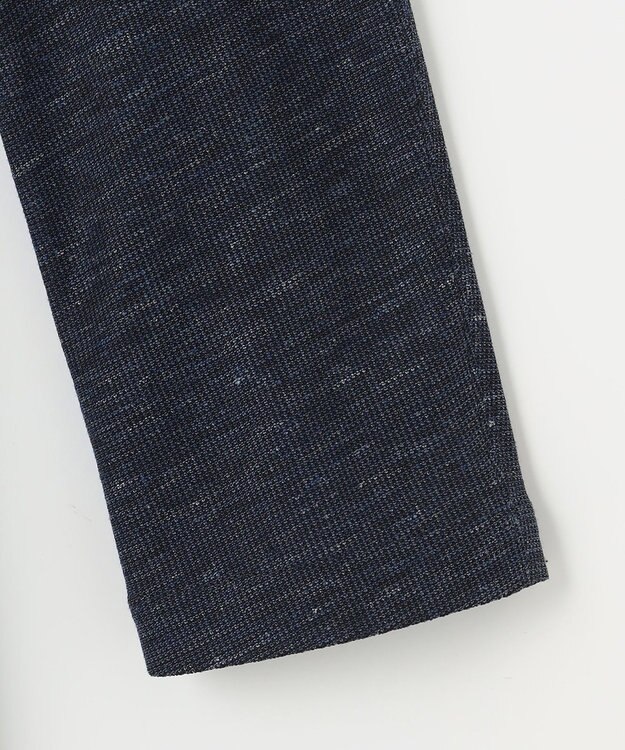 JOSEPH ABBOUD 【清涼感/軽量】リネンTOPピケ ジャケット ネイビー系