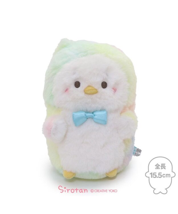 Mother garden らむね 虹のふわふわ マスコット 15.5cm -