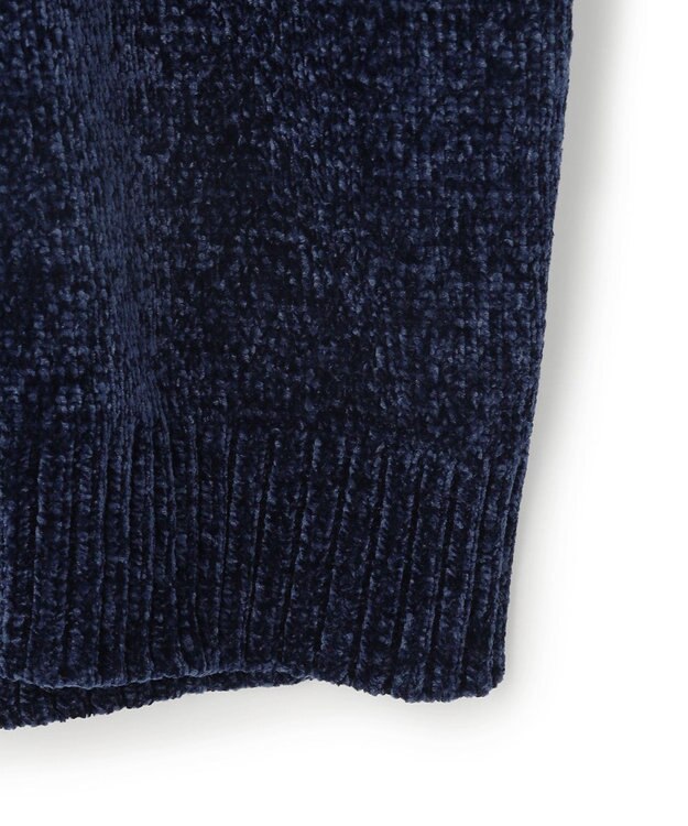 J.PRESS MEN 【WEB・一部店舗限定】モールクルーネック ニット ネイビー系