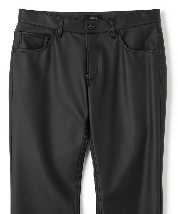 JOSEPH HOMME シンセティックレザー / CIGAR 5P ブラック系