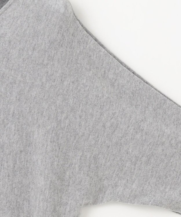 自由区 L 【カタログ掲載】ファインウールカシミヤドルマンシルエット ニット グレー系