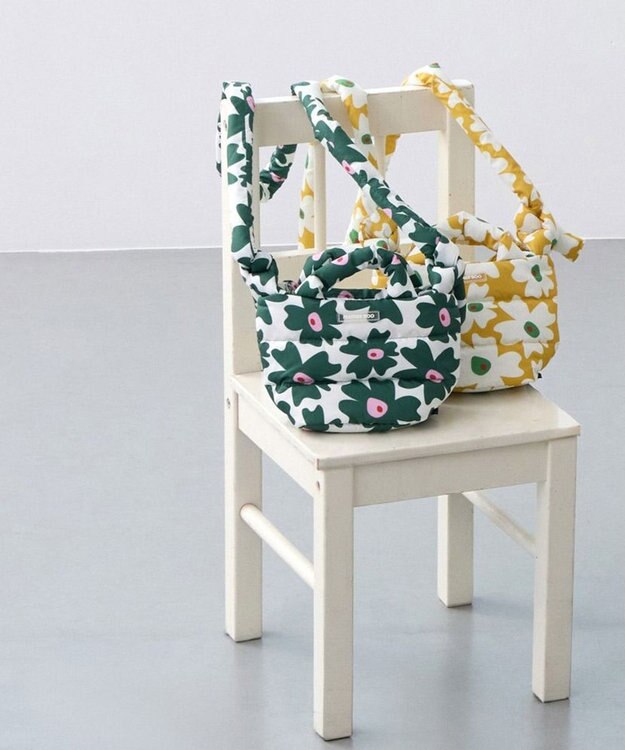 ROOTOTE 0697【弾む軽さフェザールー】FE.べビール―.フラワーRTG-A 02：グリーン