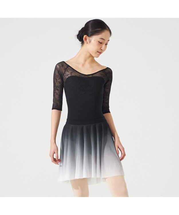 Chacott スカート ブラックGD