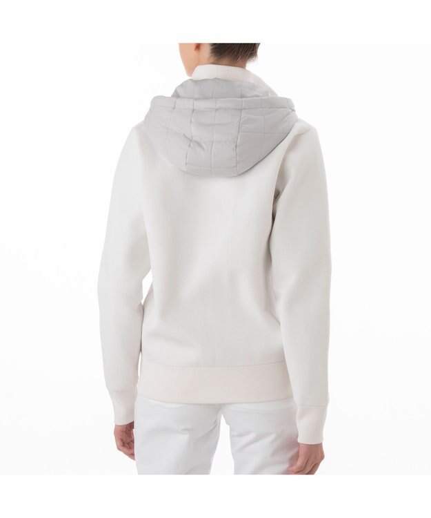 ZERO HALLIBURTON ウィンドブレーカーニットブルゾン 82754 2way パーカー ゴルフ ZHG-W14 ホワイト