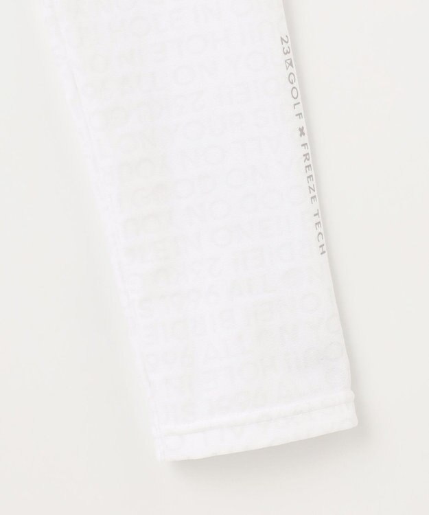 23区GOLF 【UNISEX】氷撃シリーズ【接触冷感/防臭/UVケア/吸水速乾】ボレロ ホワイト系