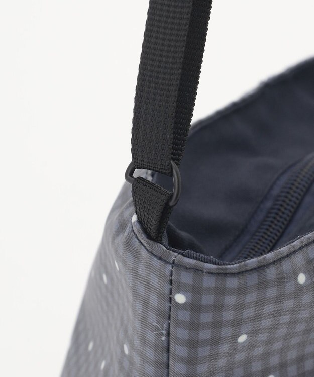 組曲 KIDS gingham K heart  ポシェット ネイビー系5