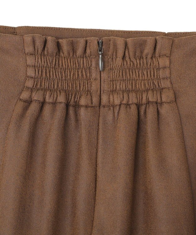 earth music&ecology フェイクレザーマーメイドスカート Brown