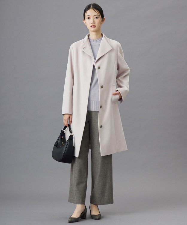 J.PRESS LADIES 【WEB限定カラーあり・洗える】CLEAR WOOL BLEND ニット 【WEB限定】ライラックブルー系