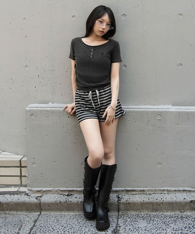WEGO レイヤードグラフィックT 柄1