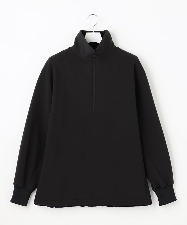 UNFILO 【Tarzan 掲載】UNFILO ミズノ ブレスサーモストレッチ プルオーバー ブラック系