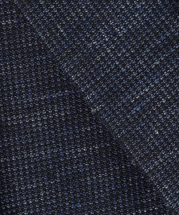 JOSEPH ABBOUD 【清涼感/軽量】リネンTOPピケ ジャケット ネイビー系