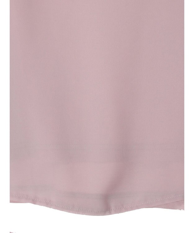 earth music&ecology シアードッキングＡラインチュニック Pink