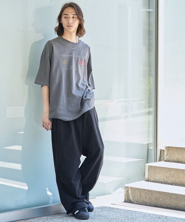 WEGO 【新色追加/ユニセックス着用アイテム/手洗い可/SMLサイズ展開】ピグメントグラフィックT（S） 柄20