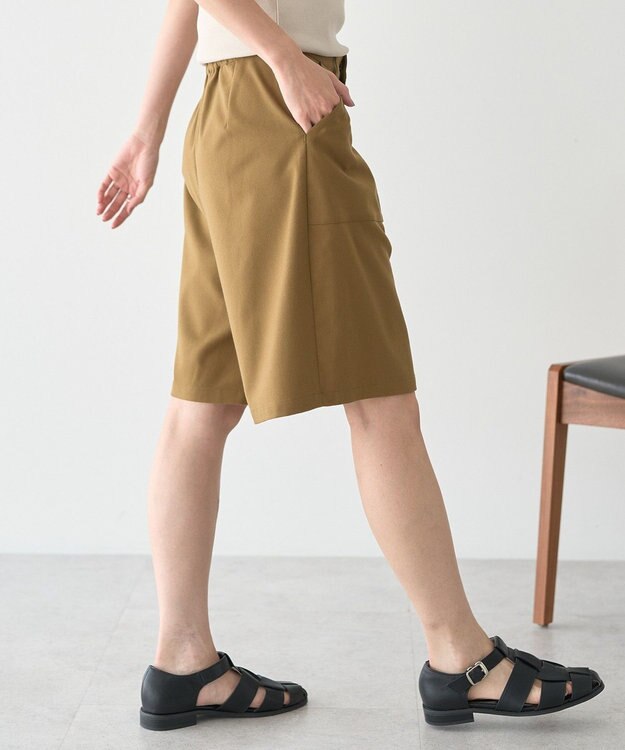 AMERICAN HOLIC ベイカーハーフパンツ Olive