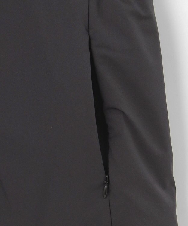 23区GOLF 【WOMEN】ミドル丈 中綿ブルゾン ブラック系