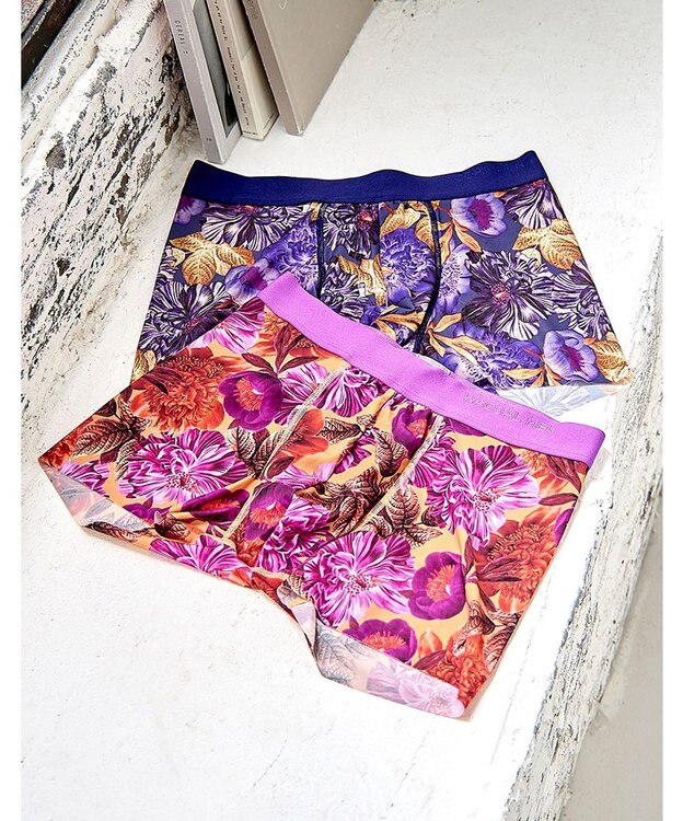 WACOAL MEN WACOAL MEN ボクサーパンツ 【気持ちいいパンツ】 動いてもズレにくい フロントの安定性・快適性 前閉じ 下着 メンズ WT3439 /ワコールメン パープル