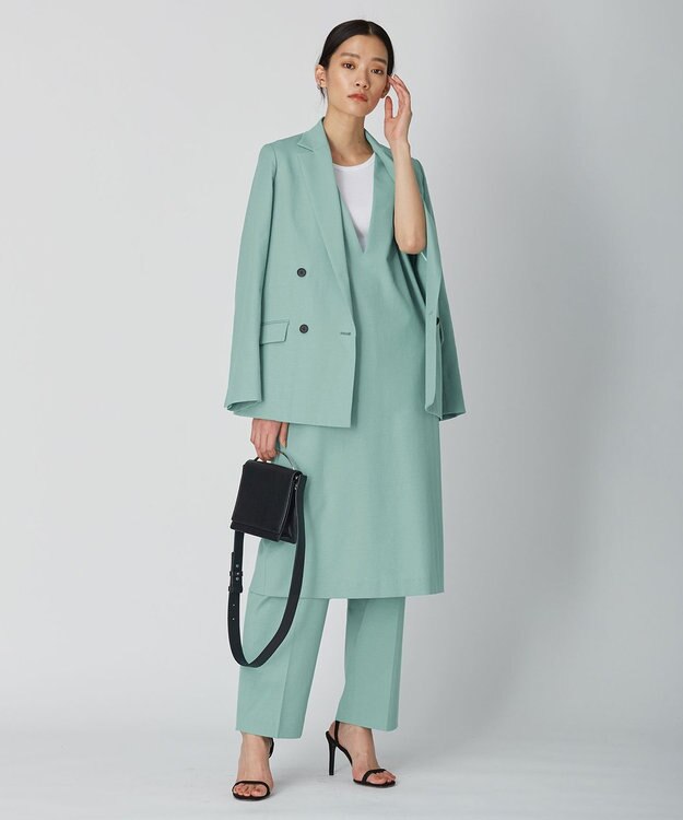 ICB 【人気のため新色追加・洗える】 LooseWeave ジャケット エクリュ系