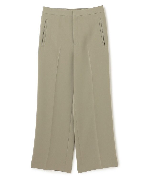 BEIGE， 【洗える】ACHILLEA / ドライタッチフルレングスパンツ Khaki