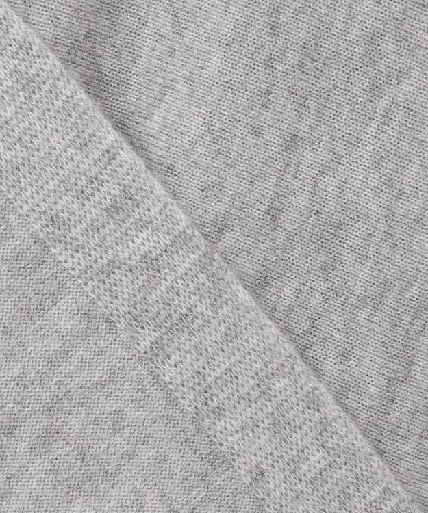 自由区 L 【カタログ掲載】ファインウールカシミヤドルマンシルエット ニット グレー系