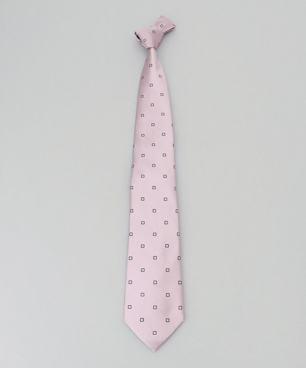 GOTAIRIKU 【日本製】西陣ネクタイ_ネイビー×ピンク系 ピンク系8