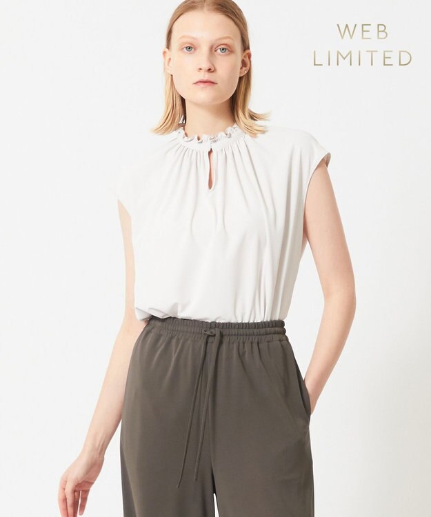 BEIGE， 【WEB＆一部店舗限定】BELFLOWER / カットソー Ecru