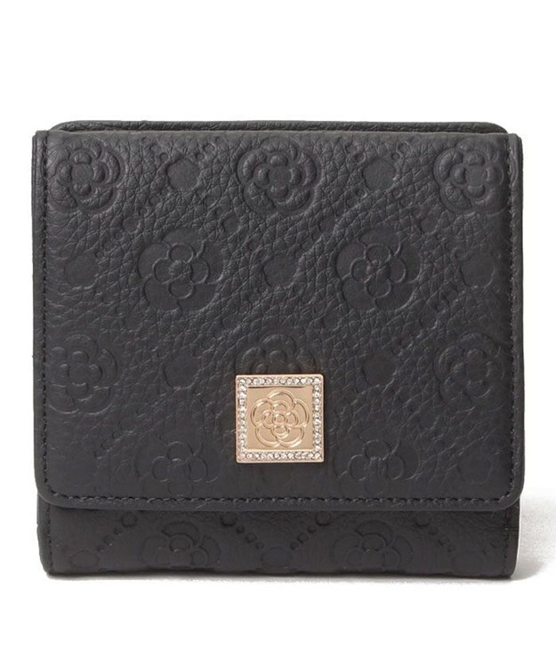 CLATHAS フリーズ BOX二つ折り財布 ブラック