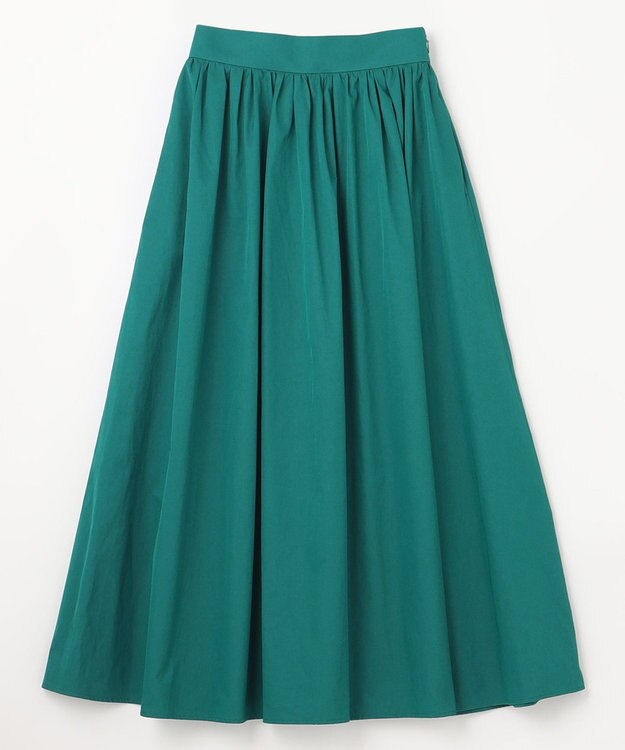 NAVE 【Nave　洗える】バイオツイル スカート グリーン系