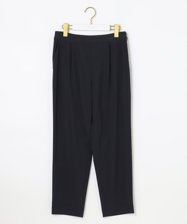 ANY SIS 【セットアップ対応】セレモニーダブルクロス テーパード パンツ ネイビー