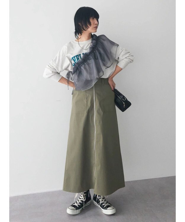 Green Parks マルチｗａｙ　チュールベルト Charcoal Gray