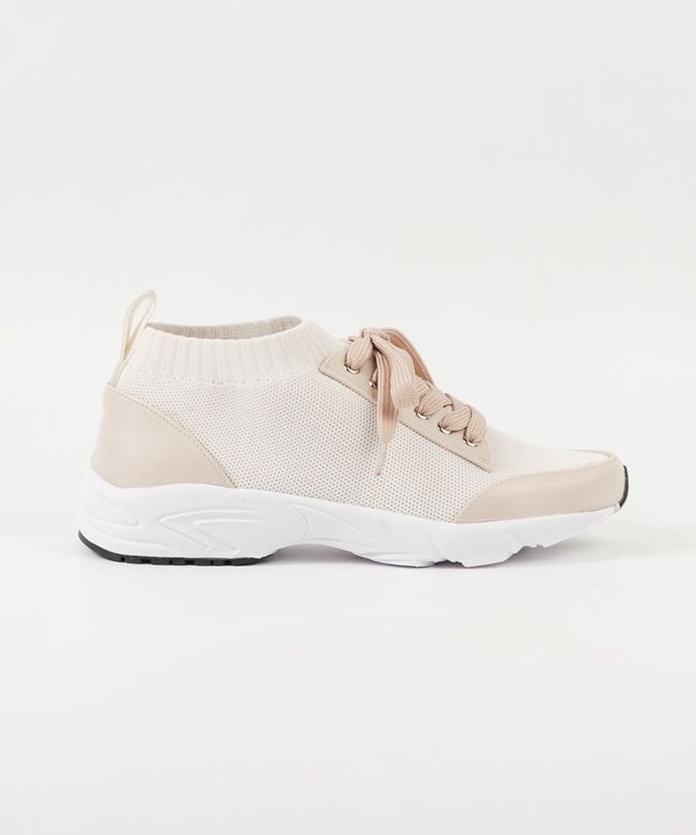 BONTRE 【pied du lapan/ピエドラパン】軽量ニットスニーカー/50741ZI アイボリー